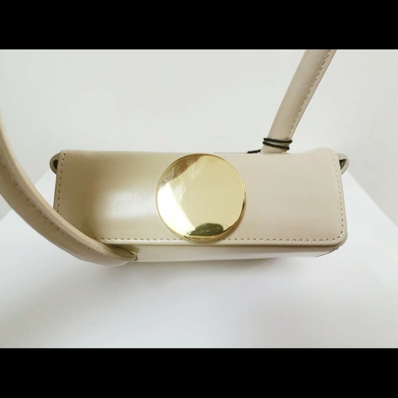 Little Liffner Mademoiselle Bag in Patent Leather Small White Ivory - Picture 5 of 6